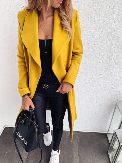 Women's High Fashion Coat Jacket