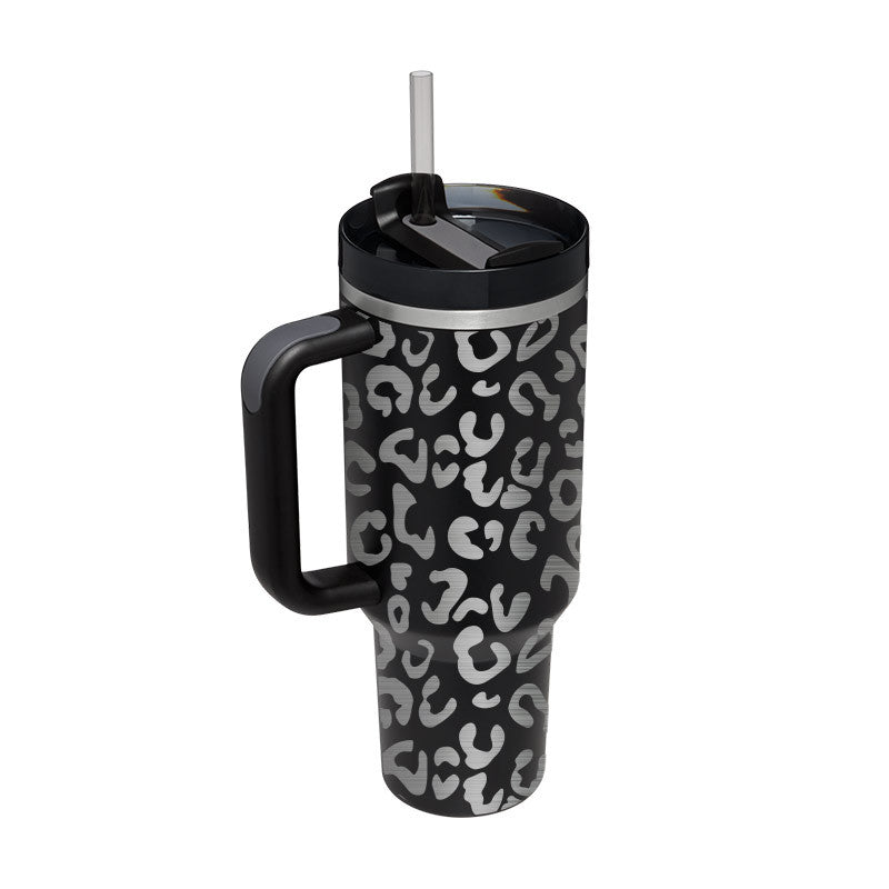 40oz Insulation Cup With Handle Portable Car Stainless Thermal Mug