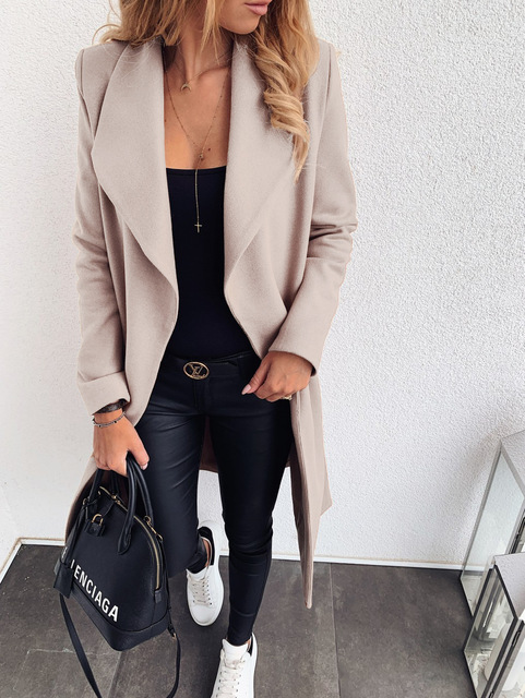 Women's High Fashion Coat Jacket