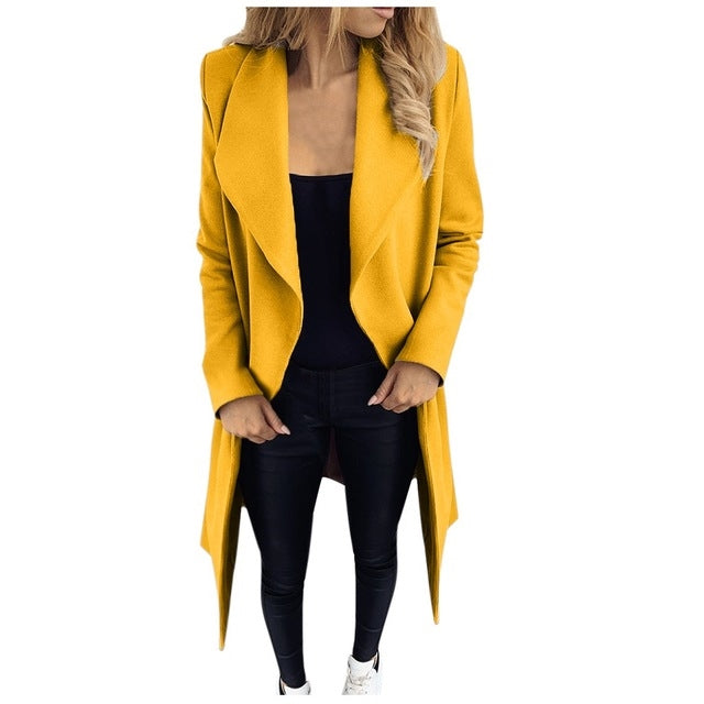 Women's High Fashion Coat Jacket