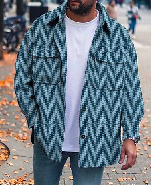 Men’s Fashion Polo Jacket