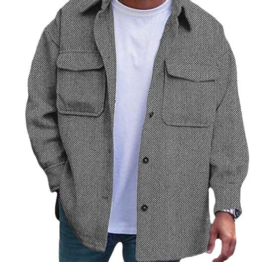 Men’s Fashion Polo Jacket
