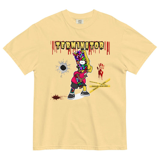 Bart Simpson garment-dyed heavyweight t-shirt - Drivestar Clothing