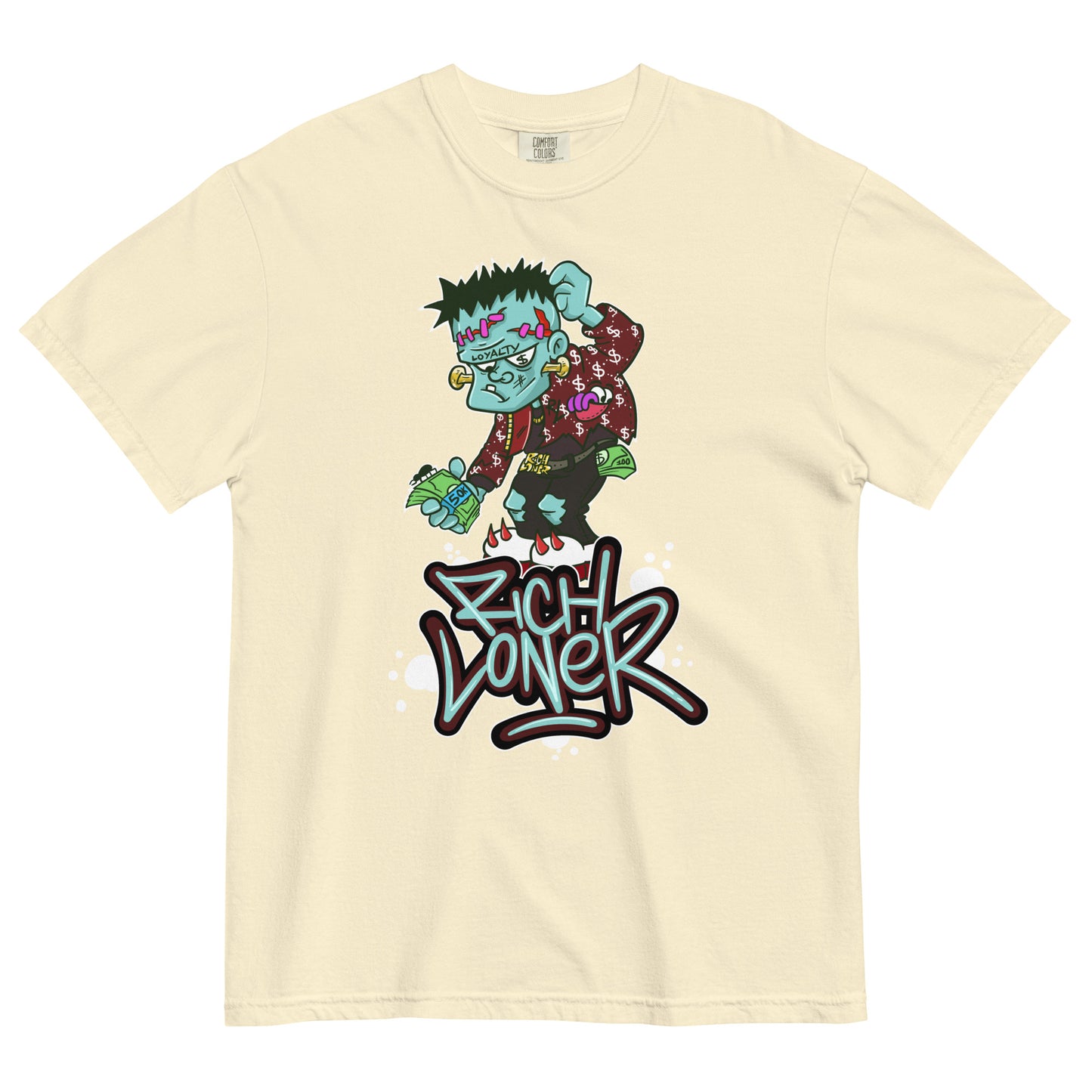 Rich Loner Unisex garment-dyed heavyweight t-shirt