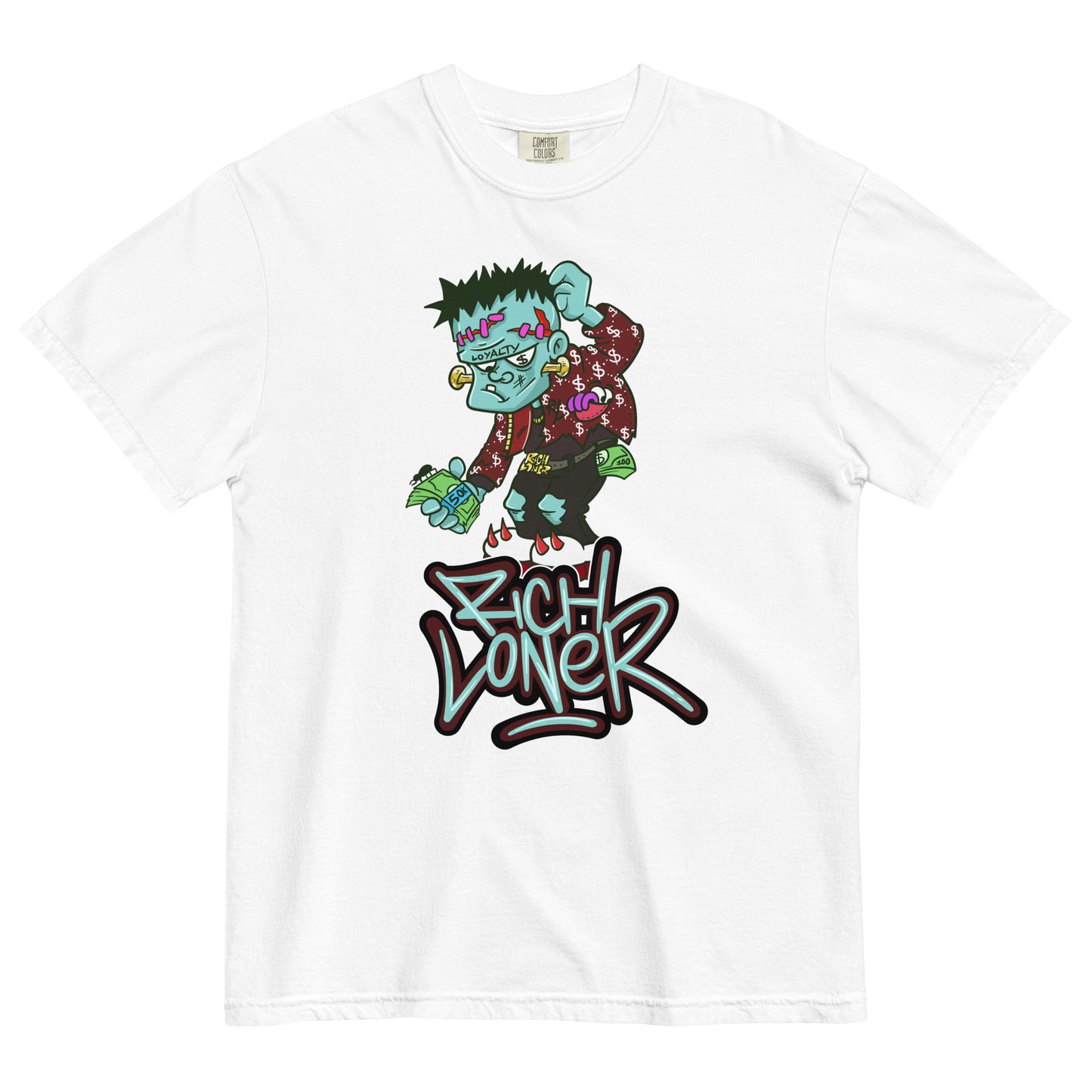 Rich Loner Unisex garment-dyed heavyweight t-shirt