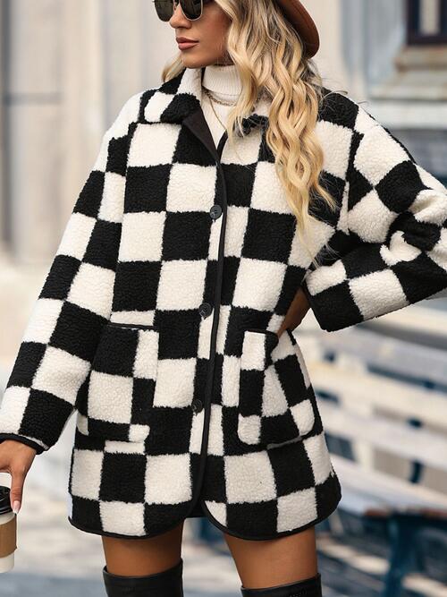 Women’s Double Take Checkered Coat
