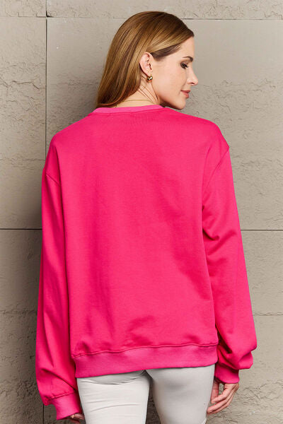 NEVER TOO COLD FOR ICED COFFEE Round Neck Sweatshirt