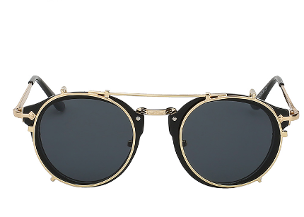 Vintage Flat Mirror Unisex Sunglasses