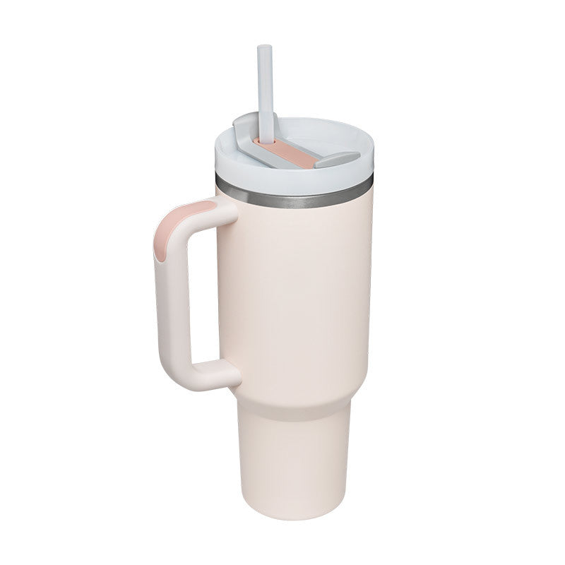 40oz Insulation Cup With Handle Portable Car Stainless Thermal Mug