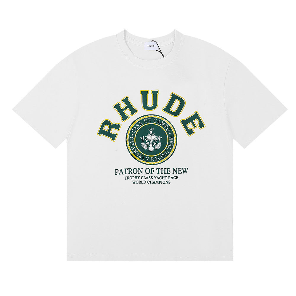 RHUDE Casual Short Sleeve T-shirt