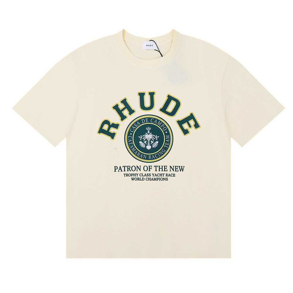 RHUDE Casual Short Sleeve T-shirt