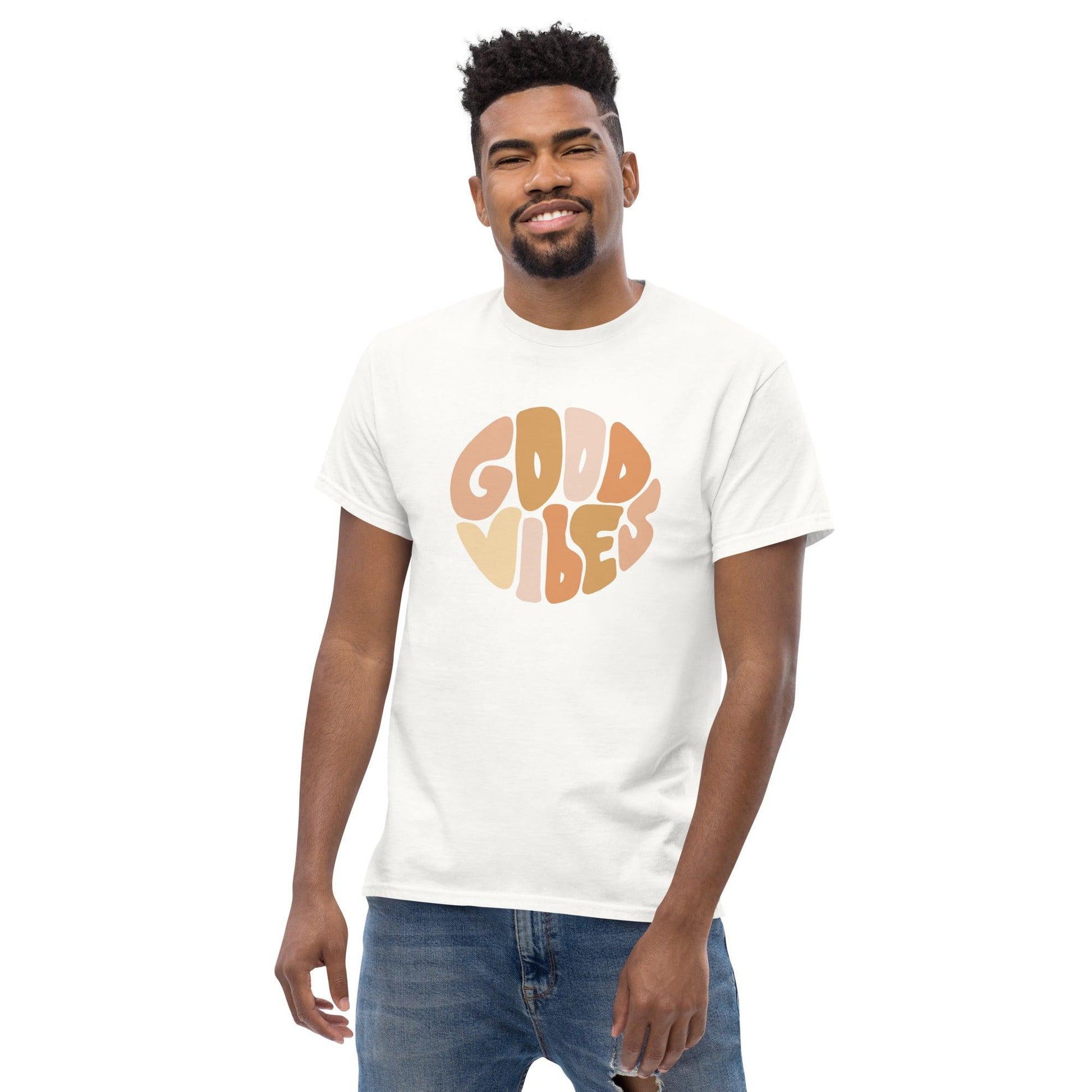 Good Vibes men's classic tee - Drivestar Clothing