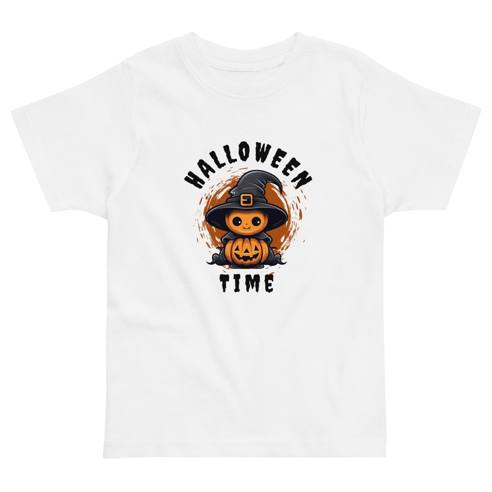 Halloween Time toddler jersey t-shirt - Drivestar Clothing