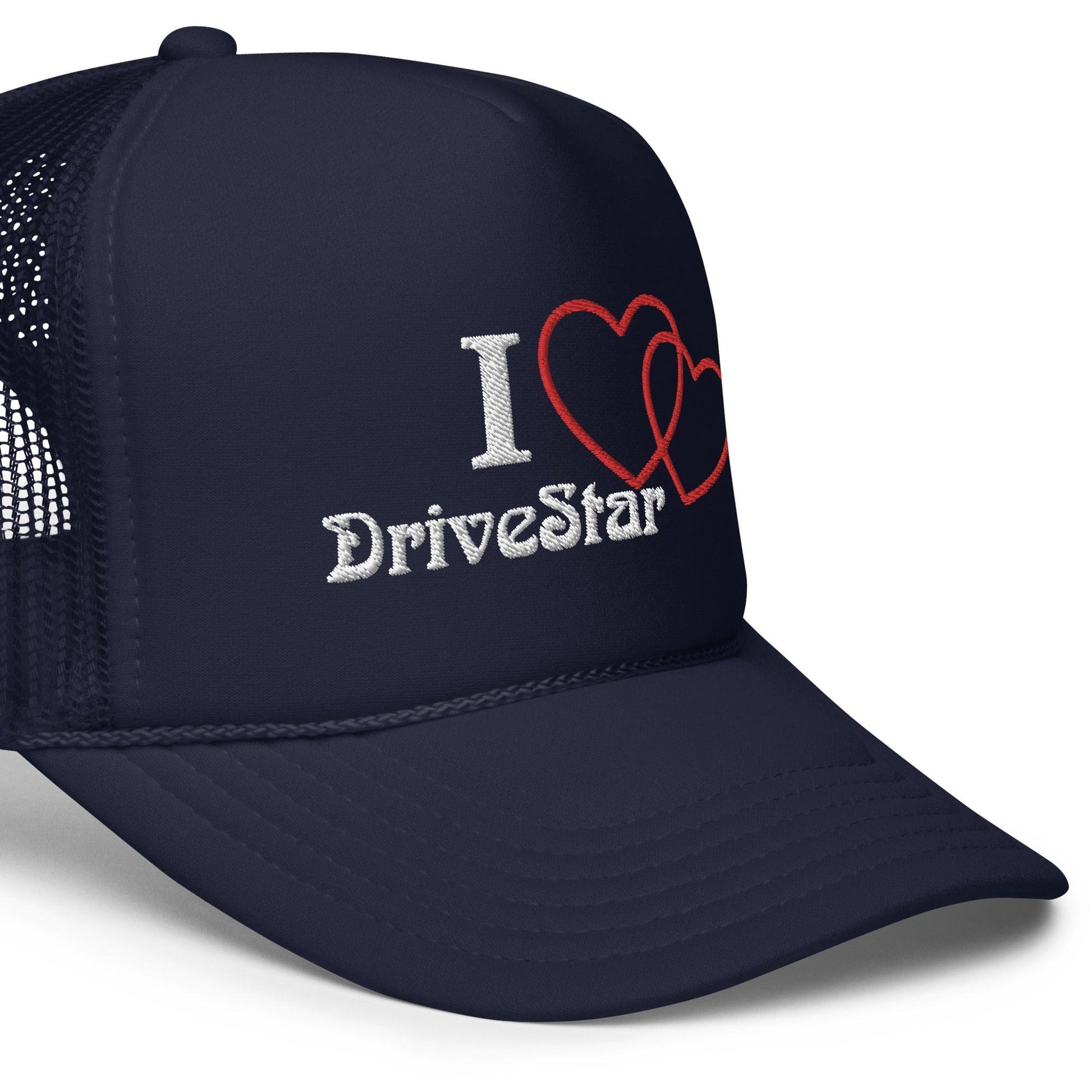 I Love Drivestar trucker hat - Drivestar Clothing