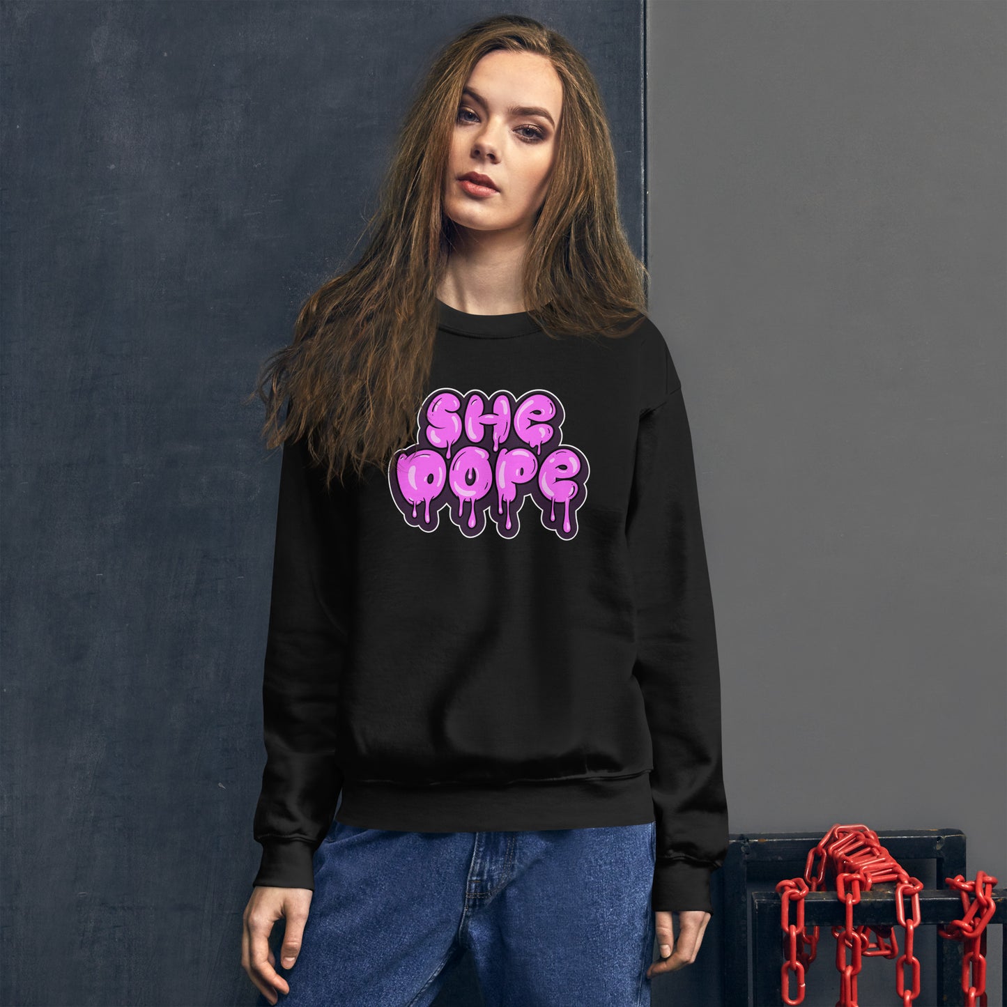 "She Dope" Women’s Sweatshirt